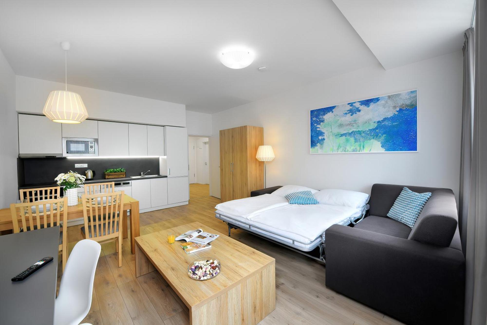 Downtown Suites Belohorska Praga Esterno foto