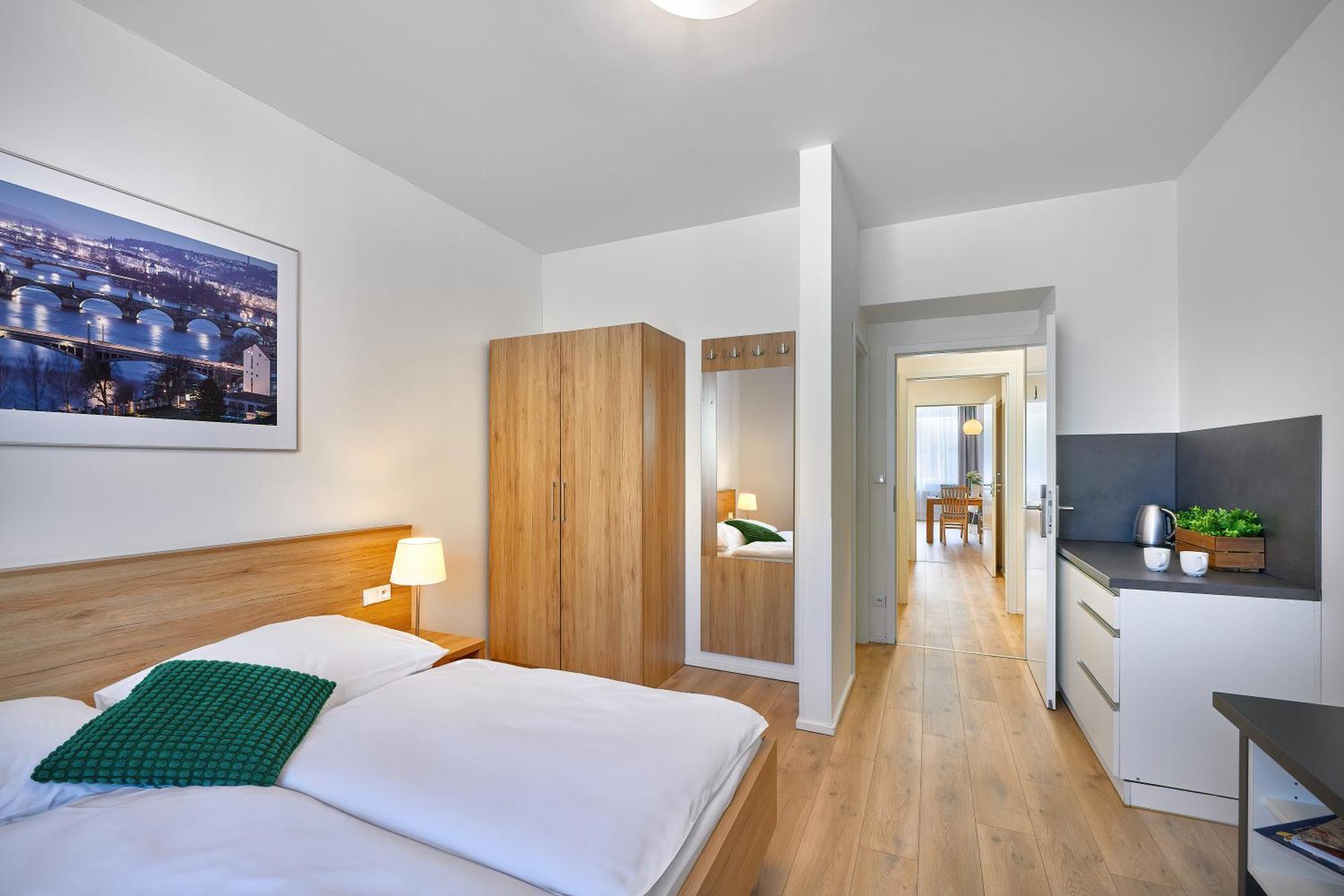 Downtown Suites Belohorska Praga Esterno foto